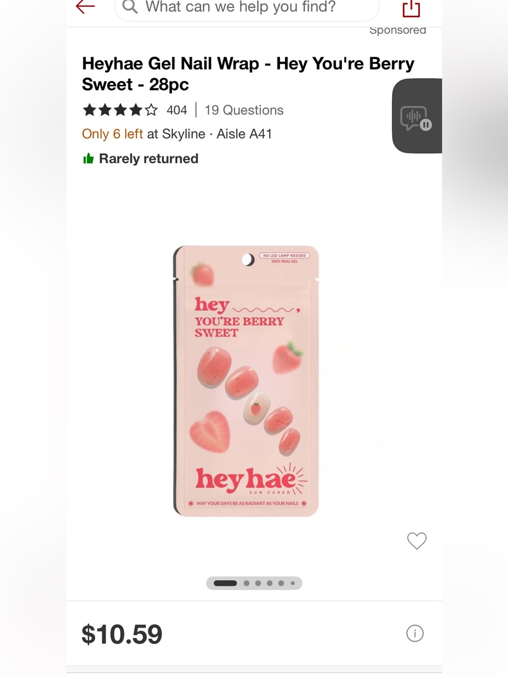 You're Berry Sweet Press-On Nails — Pink